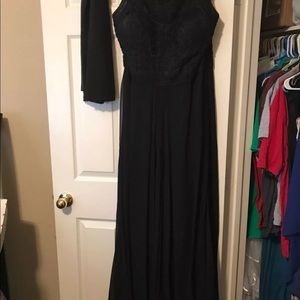 Black formal dress
